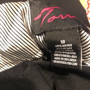 Black Wide Leg Trouser